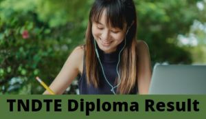 www.tndte.gov.in 2021 - Diploma Result